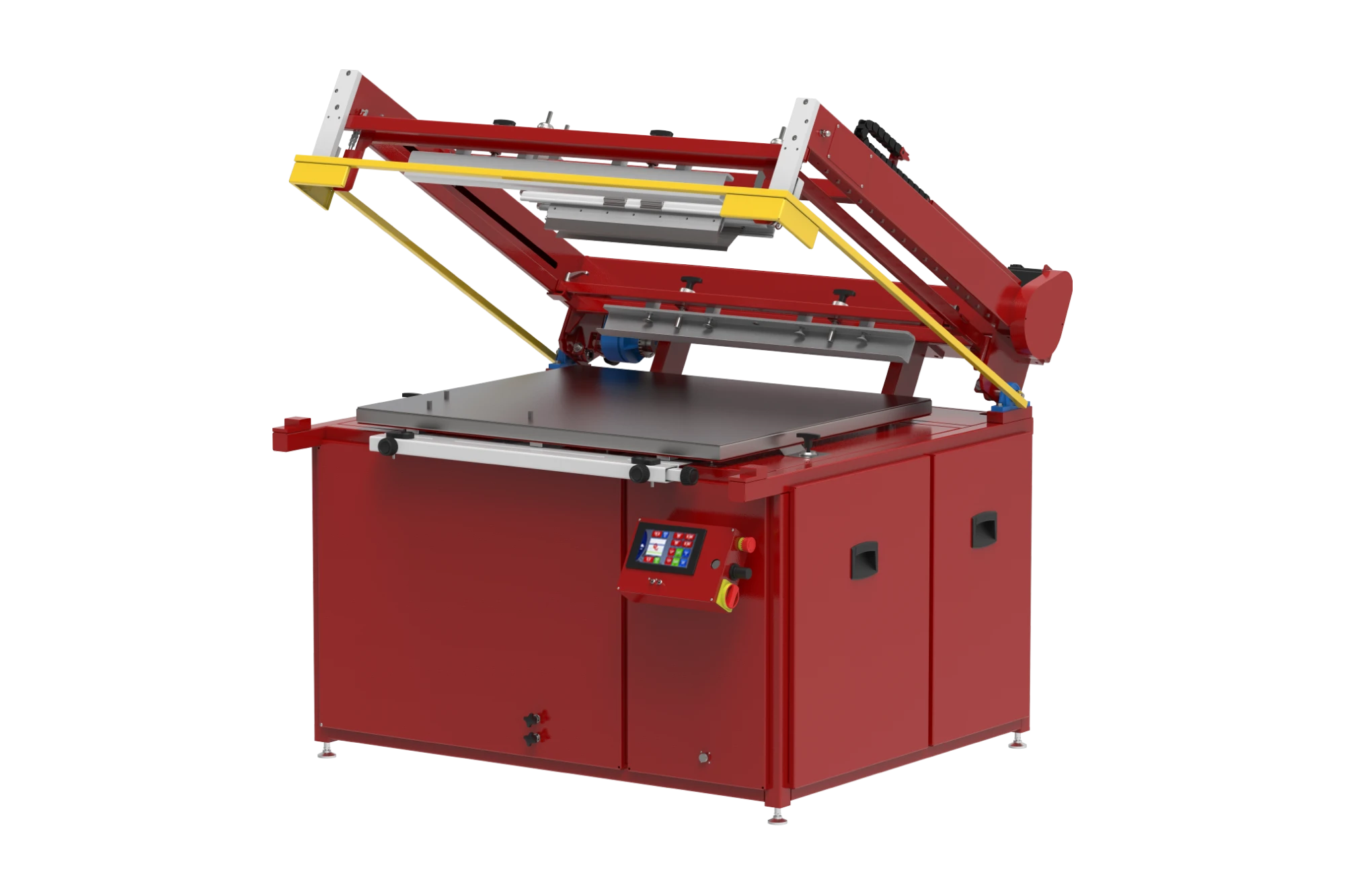 Color Magic One Color Flatbed Press by Anatol in operation